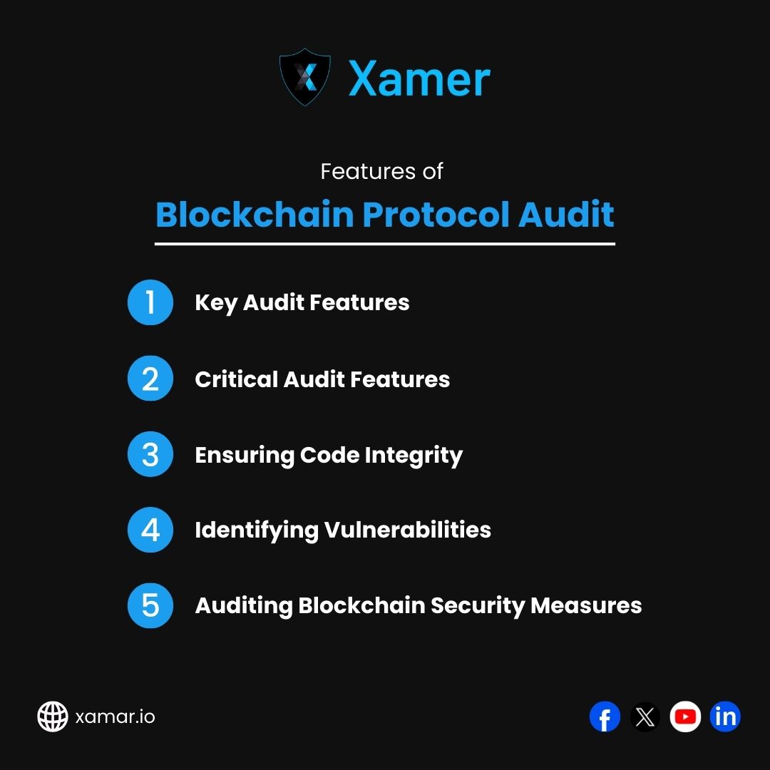 xameraudit's tweet image. 🛡️Ensure your #blockchainproject security with Xamer #smartcontract🕵️‍♂️#audit. Our process combines manual code review with #ai and mathematical techniques to ensure the #security of🔗#blockchain.