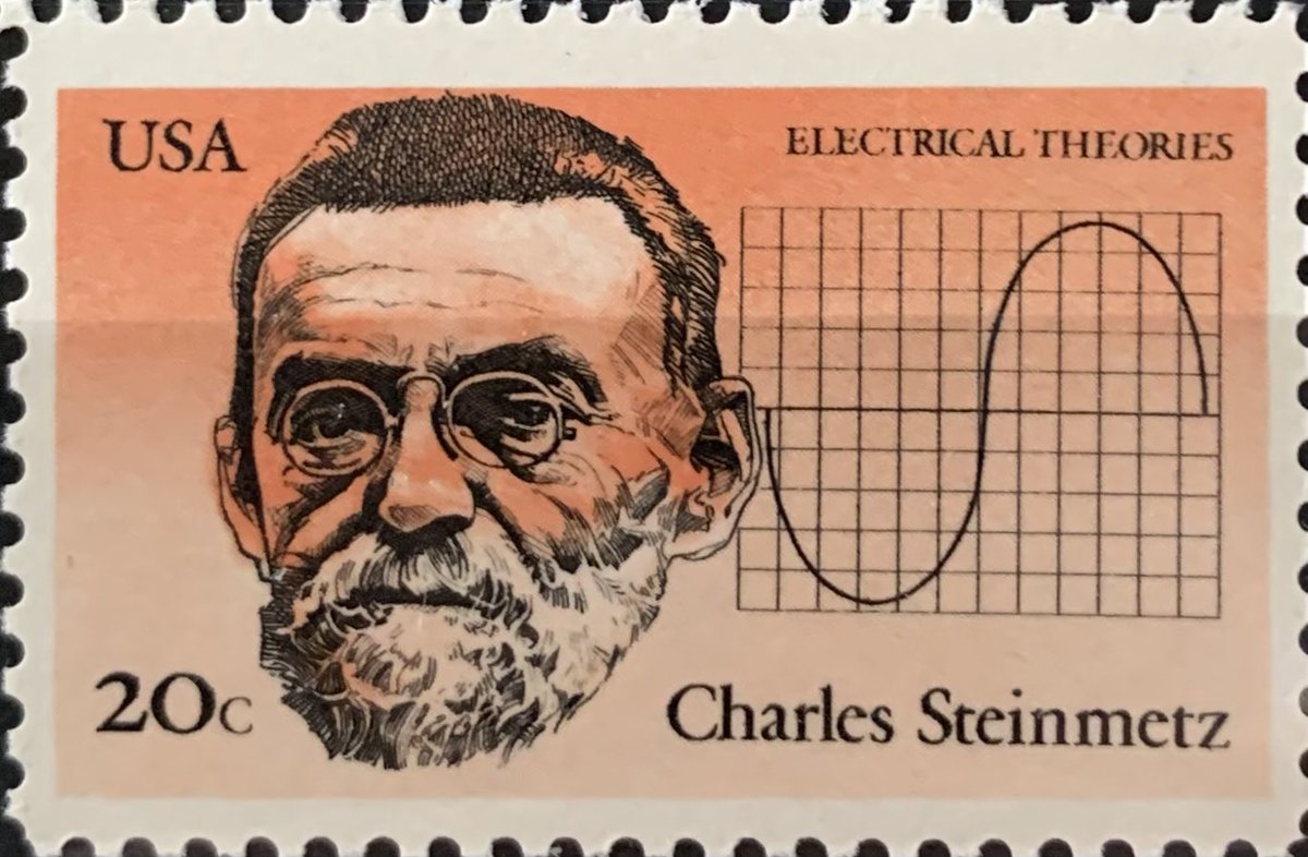 Electrical engineer Charles Proteus Steinmetz was born #OnThisDay. He made ground-breaking discoveries in the understanding of hysteresis that enabled engineers to design better electromagnetic apparatus equipment. 📺🤩 @RAEngGlobal @OpticalSociety @SPIEtweets @IEEEPhotonics