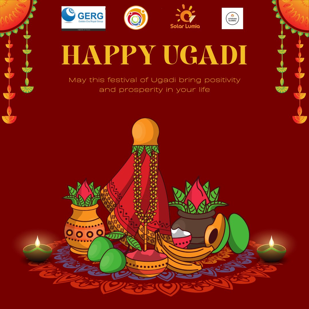 Happy Ugadi.
- Team GERG
#ugadi #gudipadwa #newyear #india #baisakhi #festival #hindu #hindunewyear #bohagbihu #ugadispecial #happyugadi #padwa #hindufestival #mantra #dharma