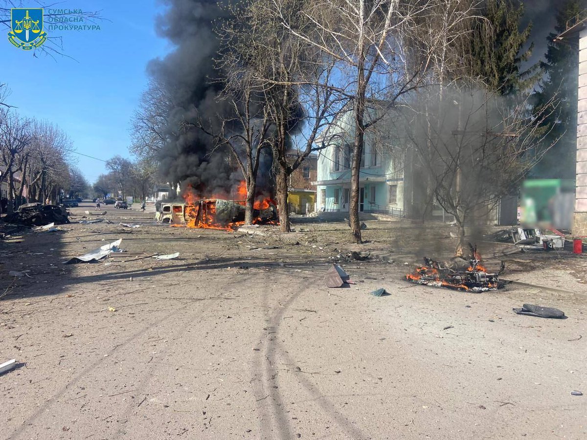 Another day, another Ukrainian town in ruins after relentless Russian missile & drone attacks. I ask again: Exactly HOW MANY Ukrainian towns, villages and cities is the West prepared to allow Russia to erase from the face of the earth? Exactly HOW MUCH of Ukraine can RU destroy?