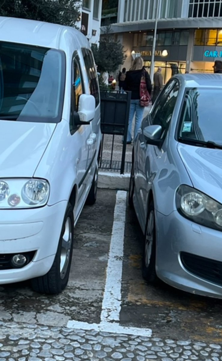 Cars are getting wider. It’s NOT necessarily our girth as we struggle to get out of our parked cars #Gibraltar @GMB This will have consequences on public urban space if cities plan for more parking space. Liveable cities need more human space, planted areas, pavements, bike lanes