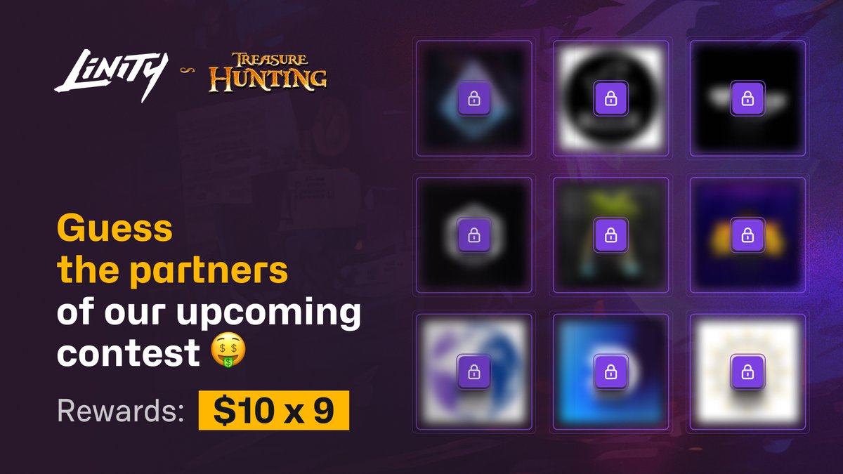 9 awesome partners will join our Treasure Hunting next week! 😍

Guess them all in the comments and win up to $90 before April 15 🤑

Here are some clues about each partner 👇
1⃣ moon, gaming, nft, beast
2⃣ protocol, AMM, witchcraft
3⃣ gaming, fury, food, hippo
4⃣ play2earn,…