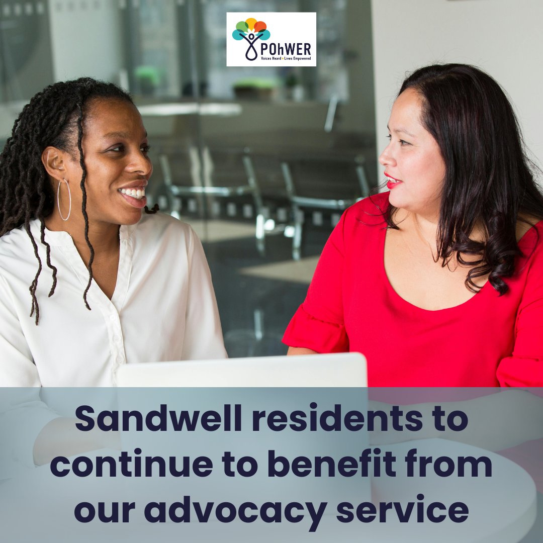 We have been providing statutory advocacy for residents of Sandwell since 2006. With a recent successful re-tender of the advocacy service, we are proud to announce that we will continue to support the people of Sandwell. All of the advocacy, information and advice services