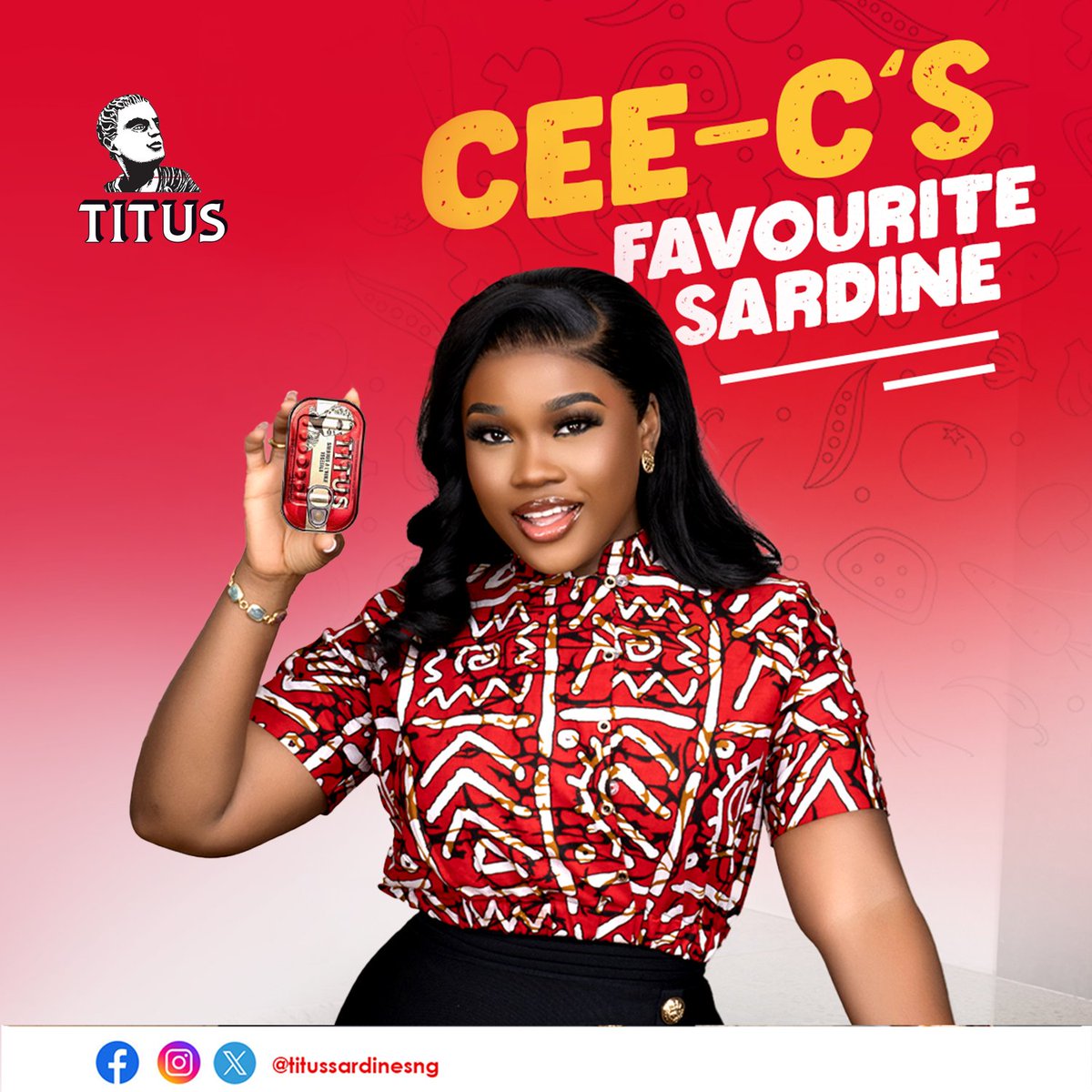 Titus Sardine is our fave’s fave. A premium brand ambassador deserves only premium products.
