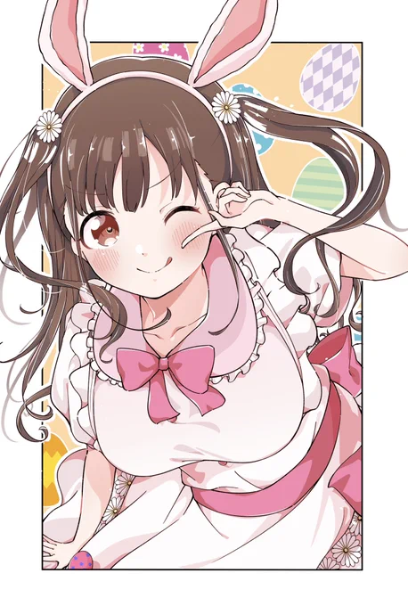 イースターカフェ行くの楽しみ#シャニマス#園田智代子 