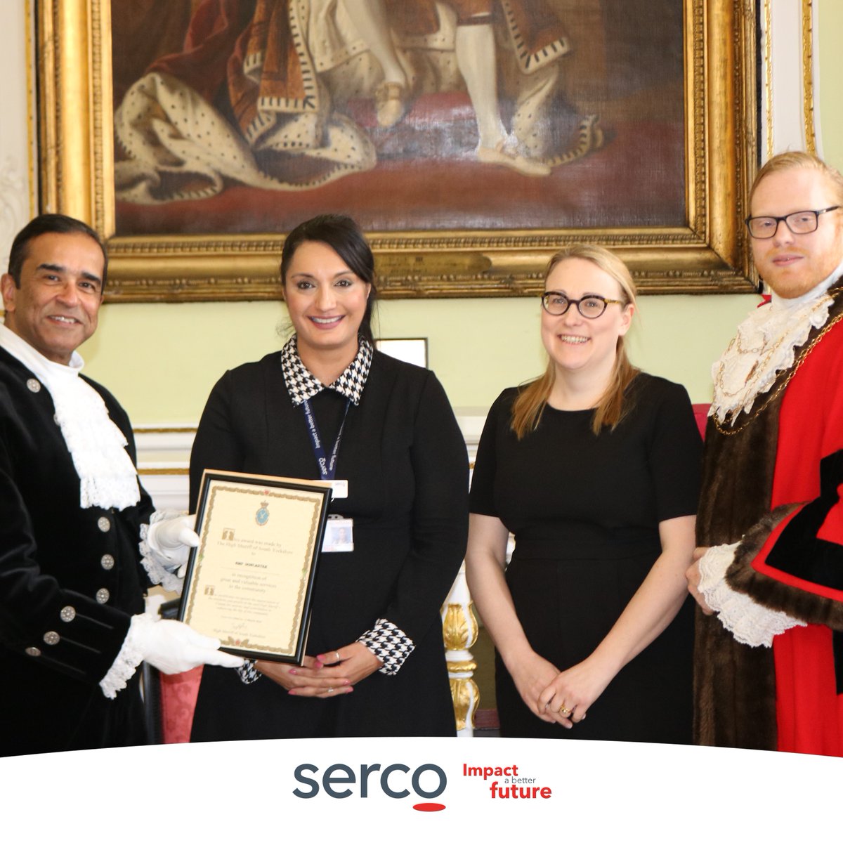 We are proud to announce that HMP Doncaster has won the High Sheriff Award 2024 in recognition of great and valuable services to the community. Professor Jaydip Ray, High Sheriff of South Yorkshire, visited HMP Doncaster to award them with this certificate. #ImpactABetterFuture