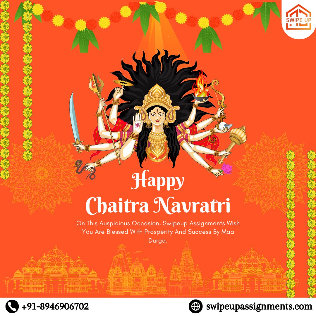 Wishing you a joyous Chaitra Navratri filled with blessings, prosperity, and endless celebrations! Swipeup assignments
#Navratri #SwipeUp #assignmenthelp #navrati2024 #assignmentwriting #universityofwaterloo #westernuniversity #universityofottawa #universityofguelph