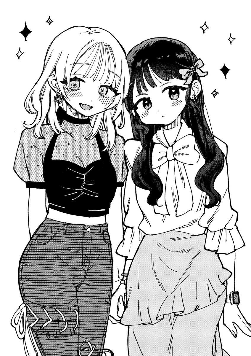 #お絵描き
🌻姉妹🌷 