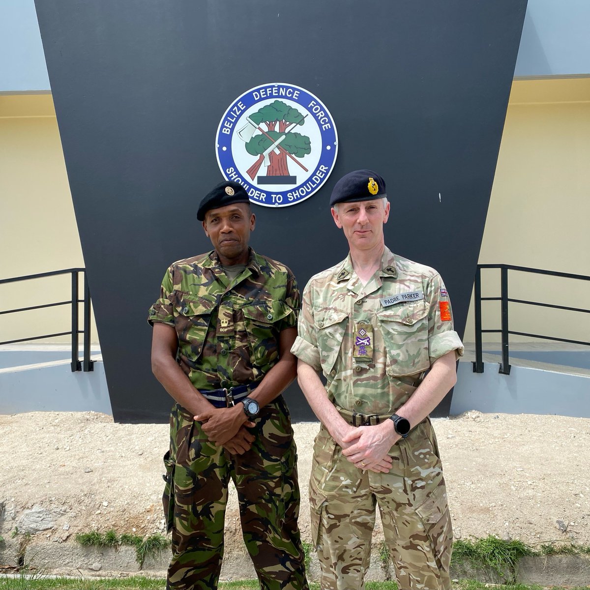 The Chaplain General recently spent time in Belize looking at future chaplaincy provision. During the visit, hosted by the BATSUB Comd, he met with service personnel and their families, US Forces and the Belize Defence Force.

#CaringForTheArmysPeople