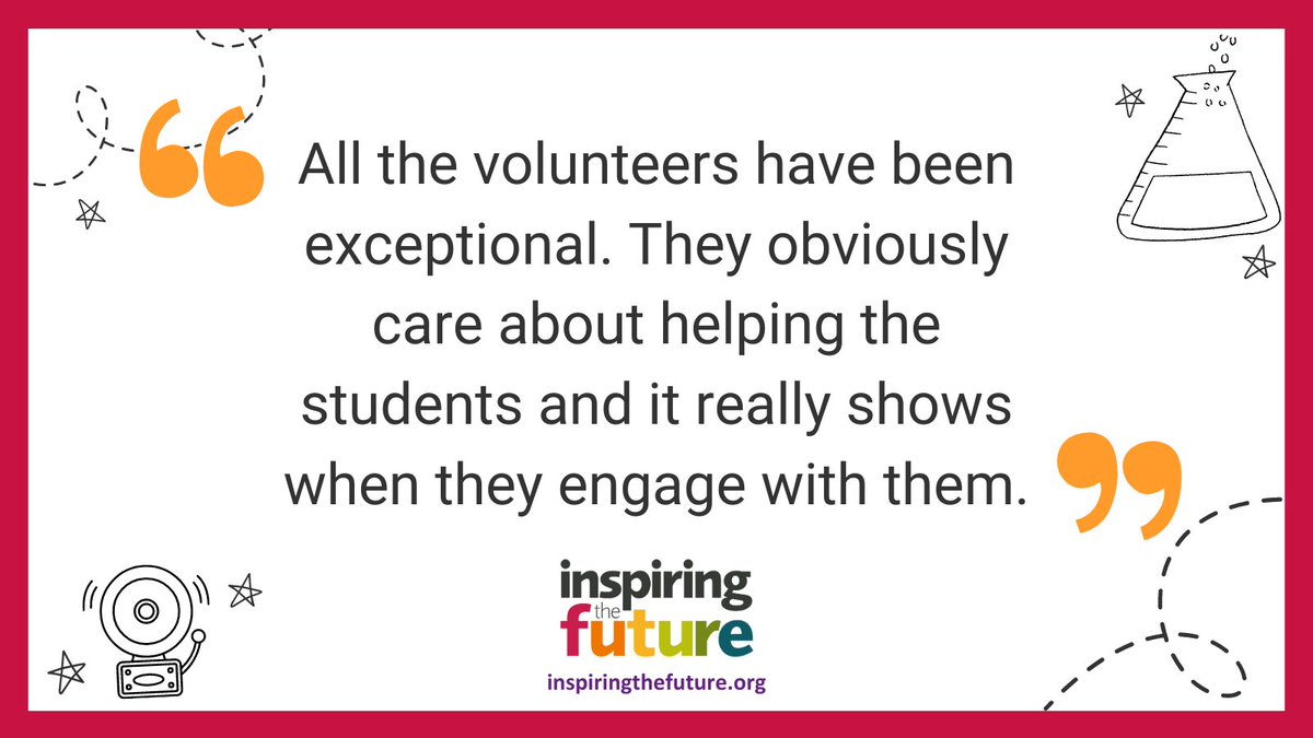 Join our thousands of volunteers already signed up to talk about their career journeys with young people in schools and colleges across the UK. Join a virtual event from the comfort of your home or come in person to broaden the horizons of local students!  inspiringthefuture.org/volunteers/