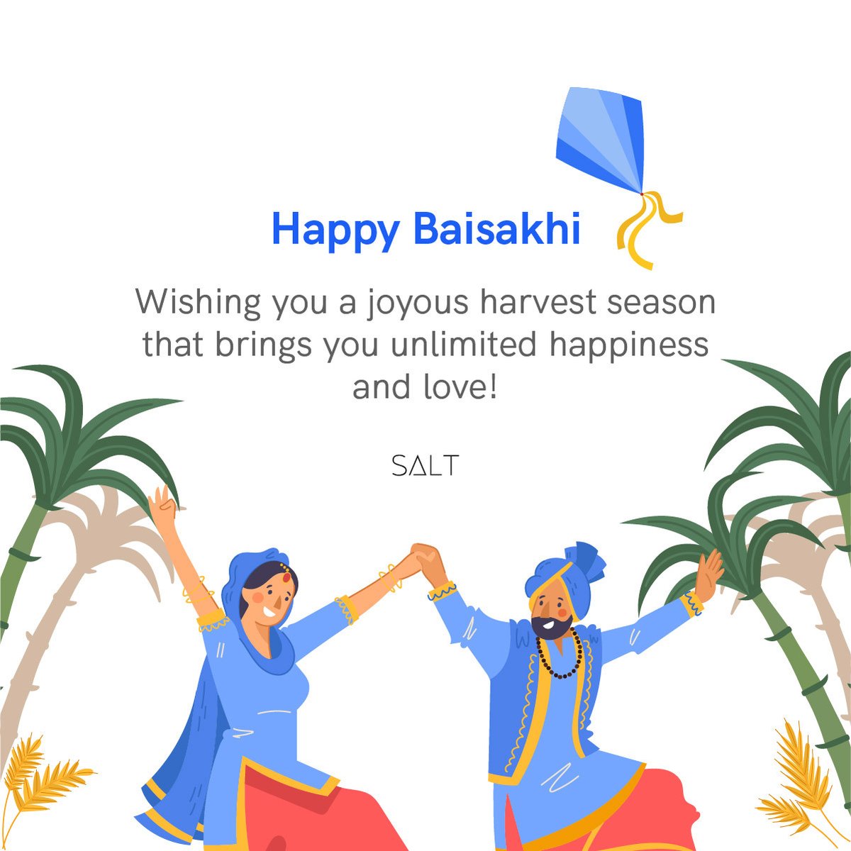 Happy #Baisakhi !🪁