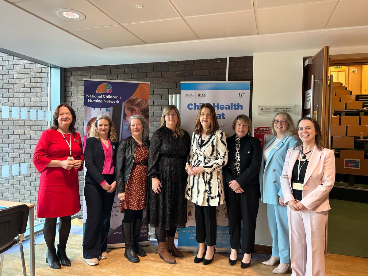 Fantastic line up of morning speakers @CUH_Cork Child & Family Nursing conference with Helen Cahalane, DON, and chair & conference committee #CorkCFNC2024 @BridAOSullivan @dcediy @loretto_grogan @eHealthIreland