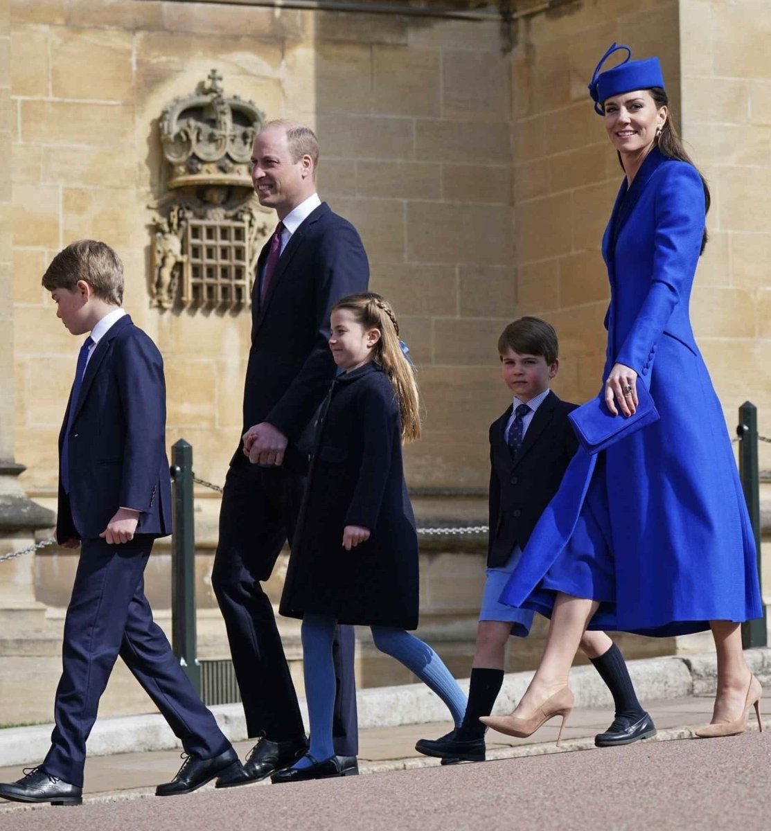 #OTD April 9th for The Princess of Wales… 2014: Day 3 of Royal Tour of Australia & New Zealand — Plunkett Playdate Group at Government House. 2023: Easter Sunday Service at St. George's Chapel.