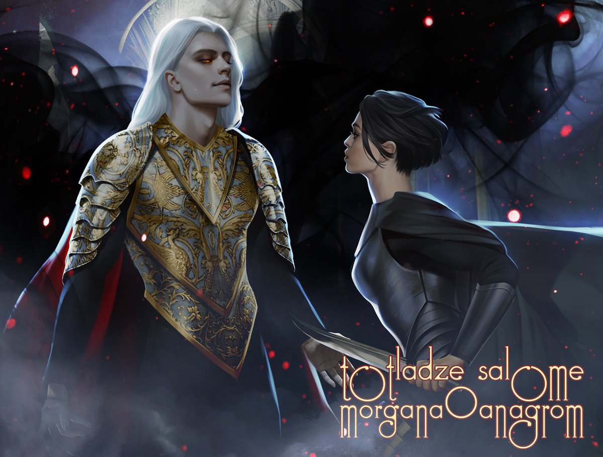 I painted this artwork a while back as a commission, the characters are from A Duel with the Vampire Lord by @EliseKova
#romantasy #romantasybooks #elisekova #aduelwiththevampirelord #marriedtomagic #fantasy #fanarts #bookcharacter #bookart #bookillustration #digitalart #art