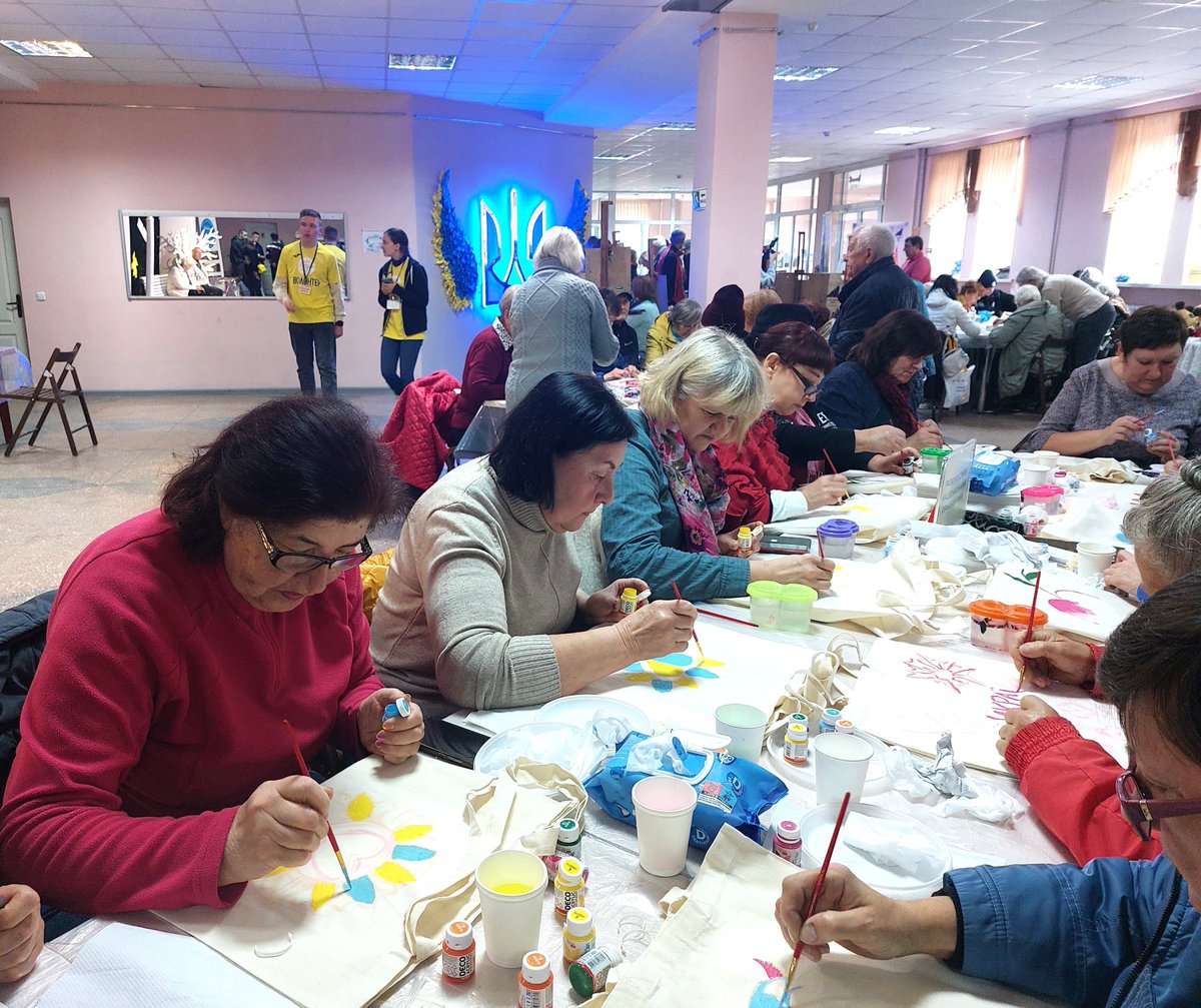 Some 175,000 people found a new home in the Poltava Region, central Ukraine, having fled from hostilities in other parts of the country. #UkraineHumanitarianFund supported @UNHCRUkraine and @KRYMSOS in improving living conditions for families and helping them find a new purpose.