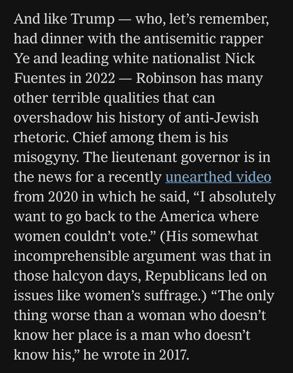 “Still, we should be clear about which political faction is willing to give antisemites power…this year, white nationalists had an unusually easy time penetrating the Conservative Political Action Conference, keynoted by Trump.” #ncpol