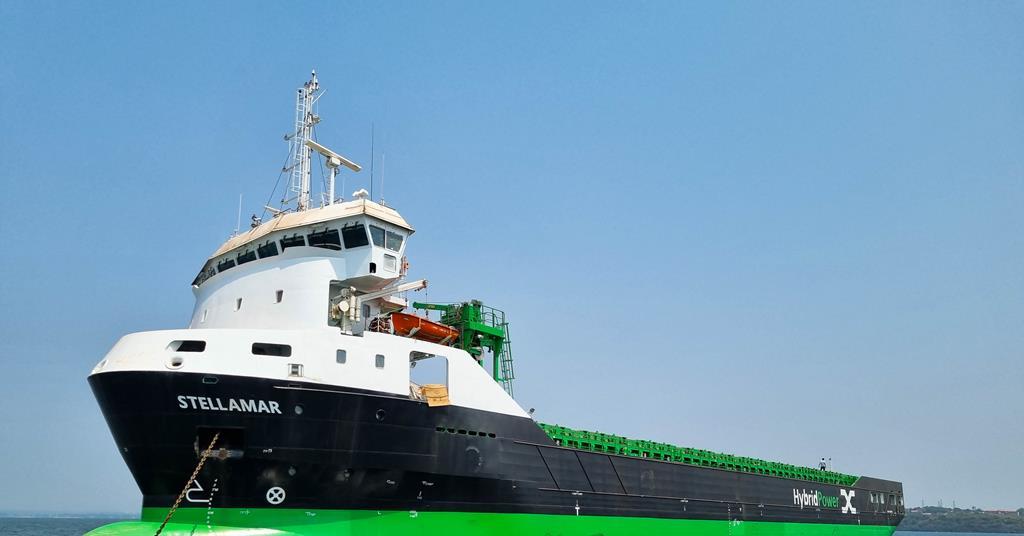 AtoB@C Shipping has taken delivery of the second newbuild in its series of 5,350 dwt plug-in hybrid vessels, Stellamar.

#heavylift #projectcargo #projectlogistics #projectforwarding #logistics

bit.ly/3TLitRQ
