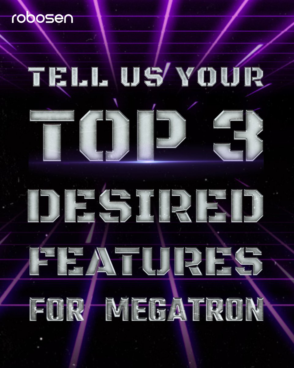 What are your top 3 desired features for Flagship Megatron by #Robosen? Share your thoughts in the comments below! 💥🤖 #Transformers #Transformers40 #Decepticon