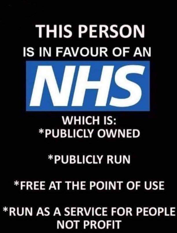 As Starmer's Labour totally embraces the further expansion of Private Healthcare in the NHS it serves to illustrate that they are politically naive and inept. VOTE @TUSCoalition