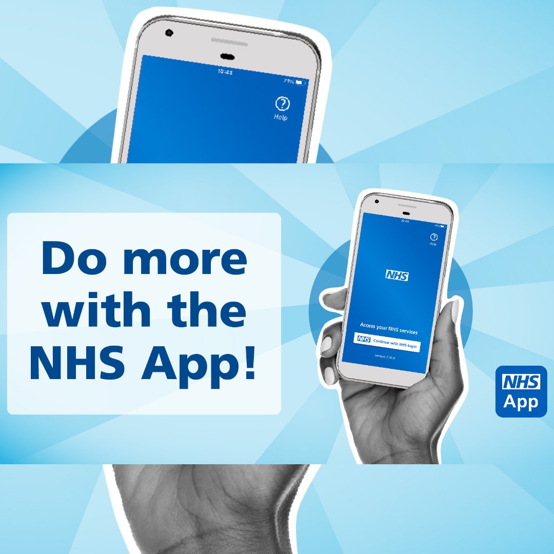 Take charge of your health and get 24/7 access to health services with the #NHSApp. You can view test results, order repeat prescriptions and much more. youtube.com/watch?v=_1Jtu6… Start using the app today: nhs.uk/nhsapp