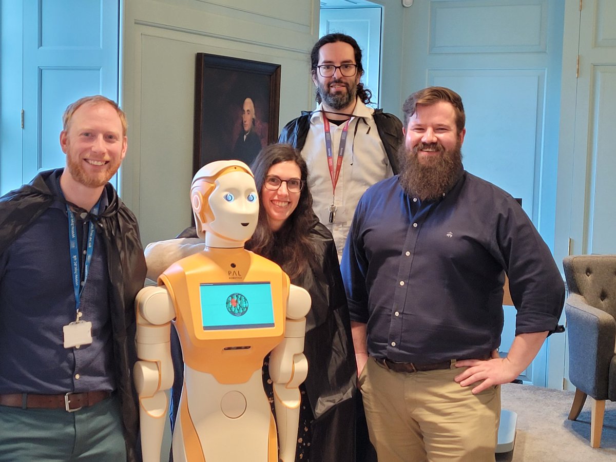 Thanks to everyone who helped at our @EdSciFest event yesterday 'Two Truths and A Robot Lie', including scifest team, @NRobotarium, @HWEngage, and @AdamSmithHouse. The event was a big success engaging the public with the history of Adam Smith, and the science of #robots and #AI