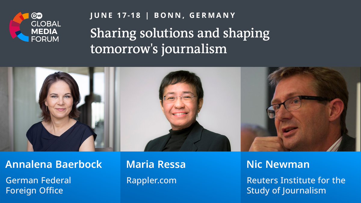 Join over 160 speakers at the #GMF24, including 🔹 Annalena Baerbock (@AuswaertigesAmt) 🔹 Maria Ressa (@rapplerdotcom) 🔹 Nic Newman (@risj_oxford) Register now and get 30% off your ticket: 👉 dw.com/gmf