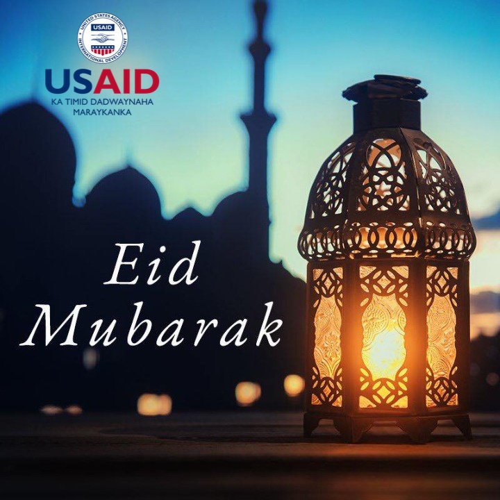 🌙Happy #EidMubarak to everyone celebrating in #Somalia and around the world! As we mark the end of Ramadan, let us cherish the values of sacrifice, charity, and reflection that define this blessed month. May this #Eid bring joy, peace, and prosperity to all. #CiidWanagsan