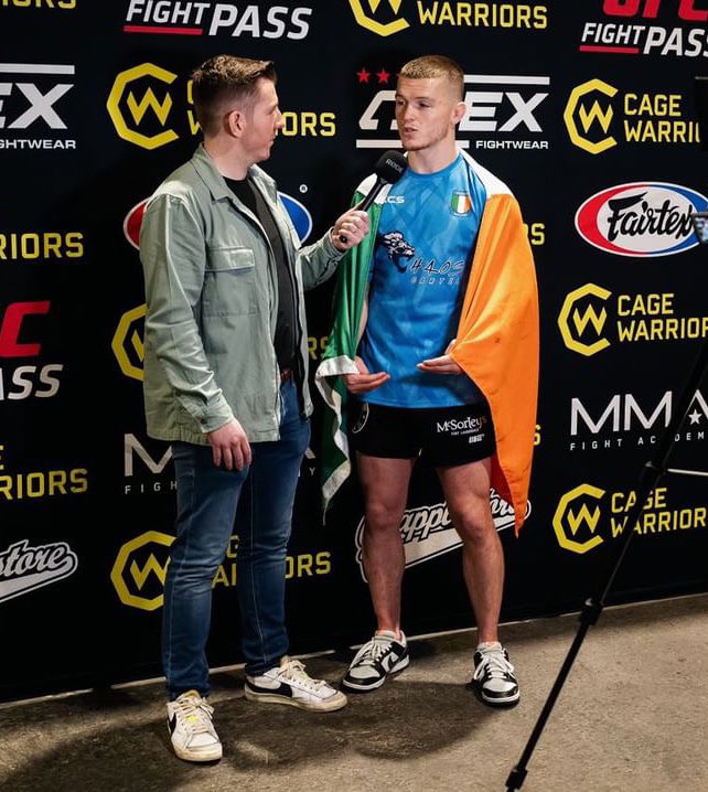 My favourite interviews are ones like these, right after huge moments in a fighter’s career.

Big thanks to <a href="/jmccannphoto/">James McCann</a> for the photos 🙏🏻