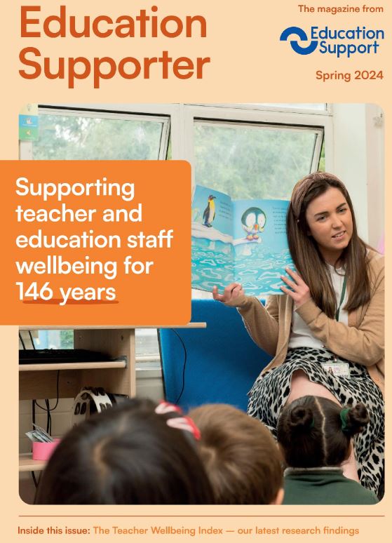 Our Spring 2024 Education Supporter magazine is out now! 🙌 Find out how our wonderful supporters have helped teachers and education staff. Read it here: ow.ly/wKYk50RafHi