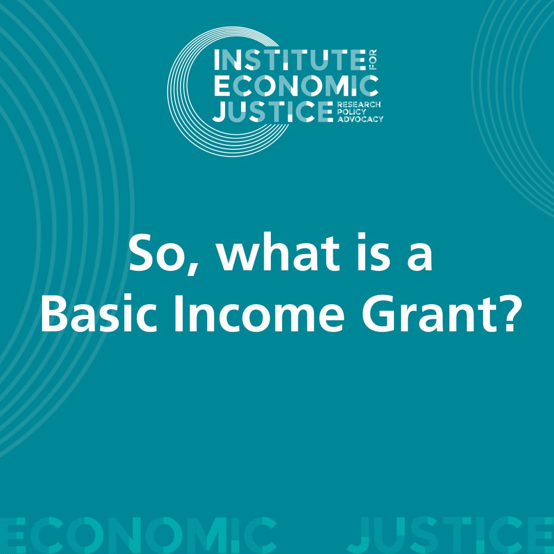 A basic income grant (BIG) is a government commitment to provide a regular minimum income to meet people's basic needs and has many social and economic benefits. It fosters development, employment and sustainable livelihoods. #BasicIncomeGrant #BasicIncomeForAll