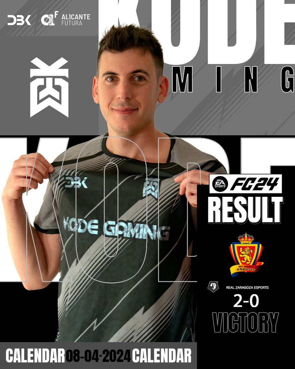 KodeGamingES's tweet photo. #EAFC24 | ¡𝗥𝗘𝗦𝗨𝗟𝗧𝗔𝗗𝗢𝗦!

Buenísimas jornada la de ayer con inmejorable comienzo en VPG España 👏🏽

🏆 | @LigaTGM 
🆚 | @LosRambos 
🟩 | 0-4

🏆 | @PLGeFootBall 
🆚 | @tombolaesports 
⬜️ | 0-0

🏆 | @VFOspain 
🆚 | @RZ_eSports 
🟩 | 2-0

🏆 | @VPG_Spain 
🆚 | @Ikaika_eSports 
🟩 | 1-3
🆚 | @Bl4cKArroW_Club
🟩 | 2-1
