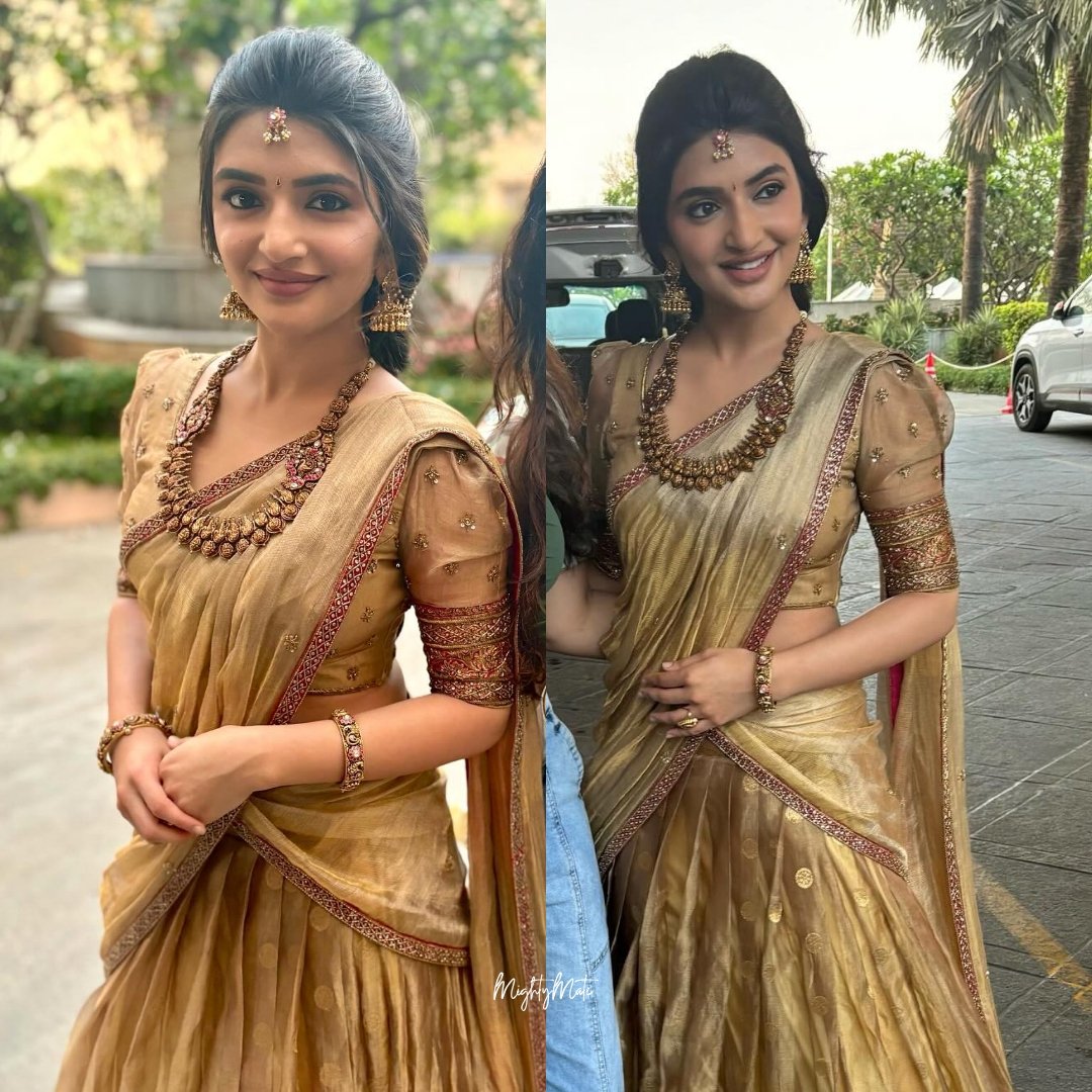 Ppaah... 😍🧡🌼 #Sreeleela

#HappyUgadi