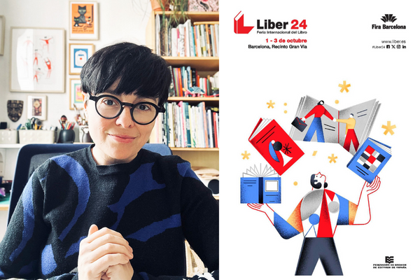 CanalLector's tweet photo. La ilustradora Mar Hernández #Malota es la autora de la imagen de @FeriaLiber 2024
🗓️1 al 3 de #octubre
📍Gran Vía de @Fira_Barcelona
🔗https://t.co/fhWCPNhaWc https://t.co/AMUSW6qhUX
