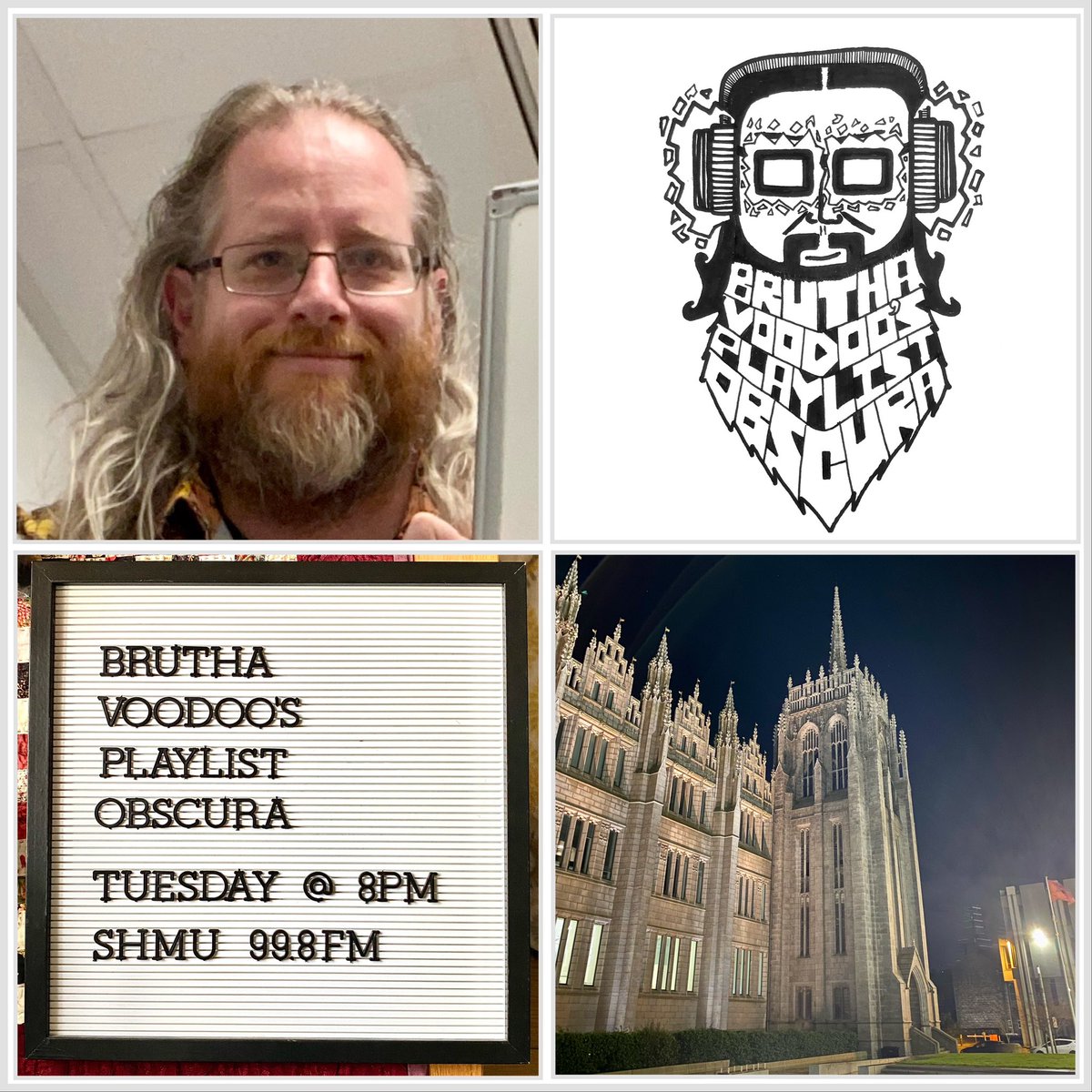 Join me on ShmuFM tonight at 8 pm for Brutha Voodoo’s Playlist Obscura! Nearly 2 hours of the best underground, unheard & unusual music! 99.8FM & DAB in Aberdeen, online at shmu.org.uk/fm/Listen or ask your smart speaker to “Play Station House Media Unit” #ExploreTheObscure