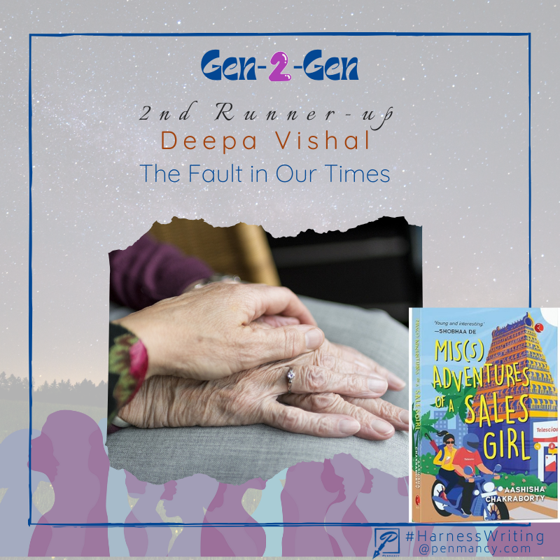 penmancy's tweet image. #HarnessWriting: #Gen2Gen #WinnerAnnouncement

Let's congratulate:
🥉The Fault in Our Times- Deepa Vishal
🥈Maya, The Enigma- Bhavna Kaushik
🥇My Tribal Godmother- Srividya Subramanian

#writingprompt: penmancy.com/gen-2-gen
#shortstories #writingcommunity #writerscommunity