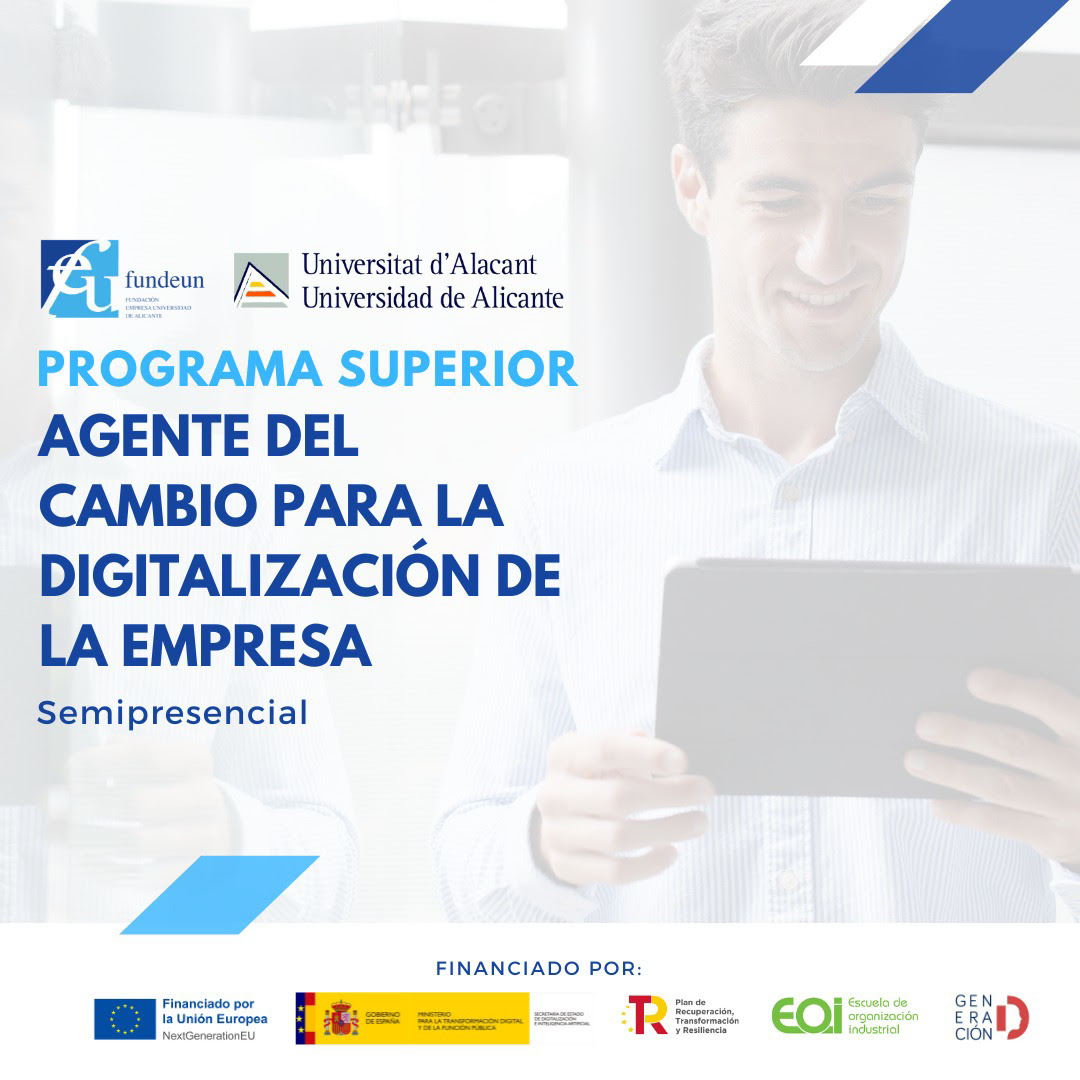 Obtén una formación altamente demandada de manera 100% subvencionada

Próximas convocatorias:
- Alicante: fundeun.es/curso/programa…
- Torrevieja: fundeun.es/curso/programa…

#FUNDEUN #Formacion #formaciongratuita #digitalizacion