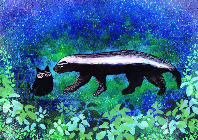 「black cat plant」 illustration images(Latest)