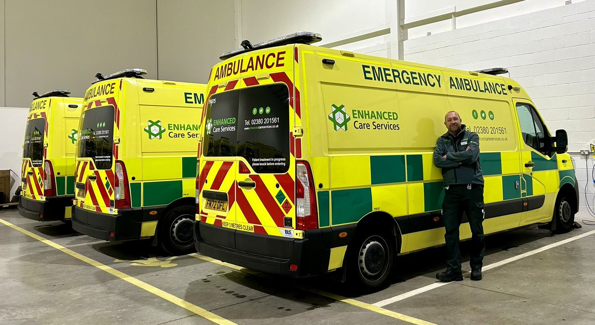 I’m proud to announce that yesterday I started my new career as an ECA on a frontline 999 ambulance. I’d like to thank @NickHemmings9 for his encouragement, @ed_langford & all at @enhanced_c_s for their support, & my amazing wife & children for backing me #NeverTooLate