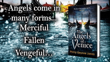 I forgot to remind everyone (forgive me, it's been a busy week) - but UK readers can buy 'Angels of Venice' for a super-bargain 99p on Kindle throughout the whole of April!