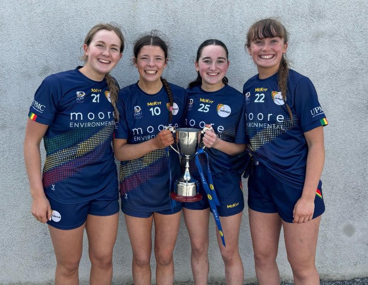 🎉Congratulations and well done to @Pres_Carlow student Tara and the Carlow Ladies Football team who won the @lidl_ireland Division 4 League final. @CarlowLGFA @Natsport