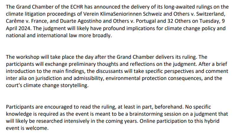 EUI Environmental Law and Governance Working Group tweet media