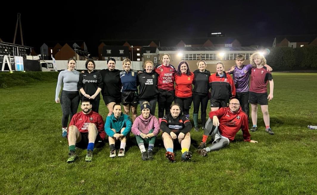 Training continues tomorrow at Rodney Parade. 7.15pm meet for 7.30pm start. Our new Ladies Mixed Ability group will be training as well as the men. If you fancy giving it a go or playing with us alongside your regular team, pop on down and see what we are all about! 👊👍