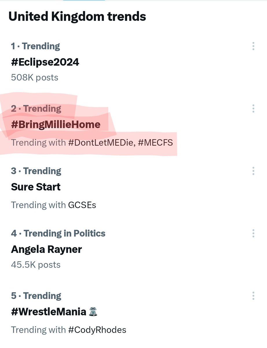 ⬆️⬆️⬆️⬆️⬆️ #BringMillieHome #DontLetMEDie #MECFS