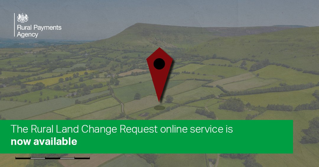 We’ve completed our Rural Payment service system update ✅ The Rural Land Change Request online service is now available.