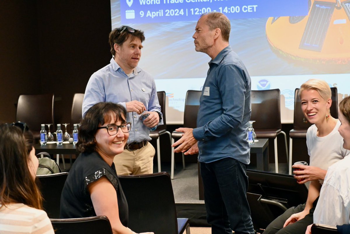 saltwatersteve's tweet image. Day 2 in Barcelona - excellent presentations to start my day - Louis Demargne from @IocUnesco hosting the data strategy session, & Brendal Townsend of @MTSociety convening  the technology for sustained ocean observing session 
@UNOceanDecade #hydrospatial