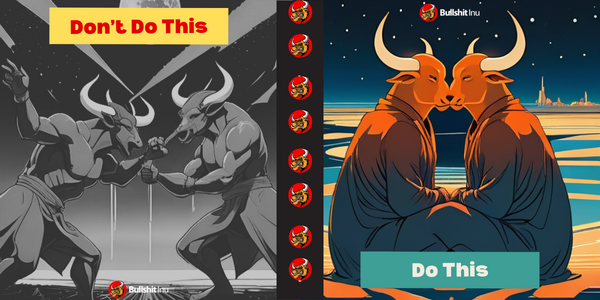 BullShitInu's tweet image. Peace and Love!☮️

Experience the magic and love through our amazing crypto/NFT project.🚀

Whether it's thrilling #Dex trade or polished #NFTs that you can buy right now!🔥

Know your Shit!💩⏬
bullshitinu.com
#NFT #NFTCommunity #Crypto #CryptoCommunity