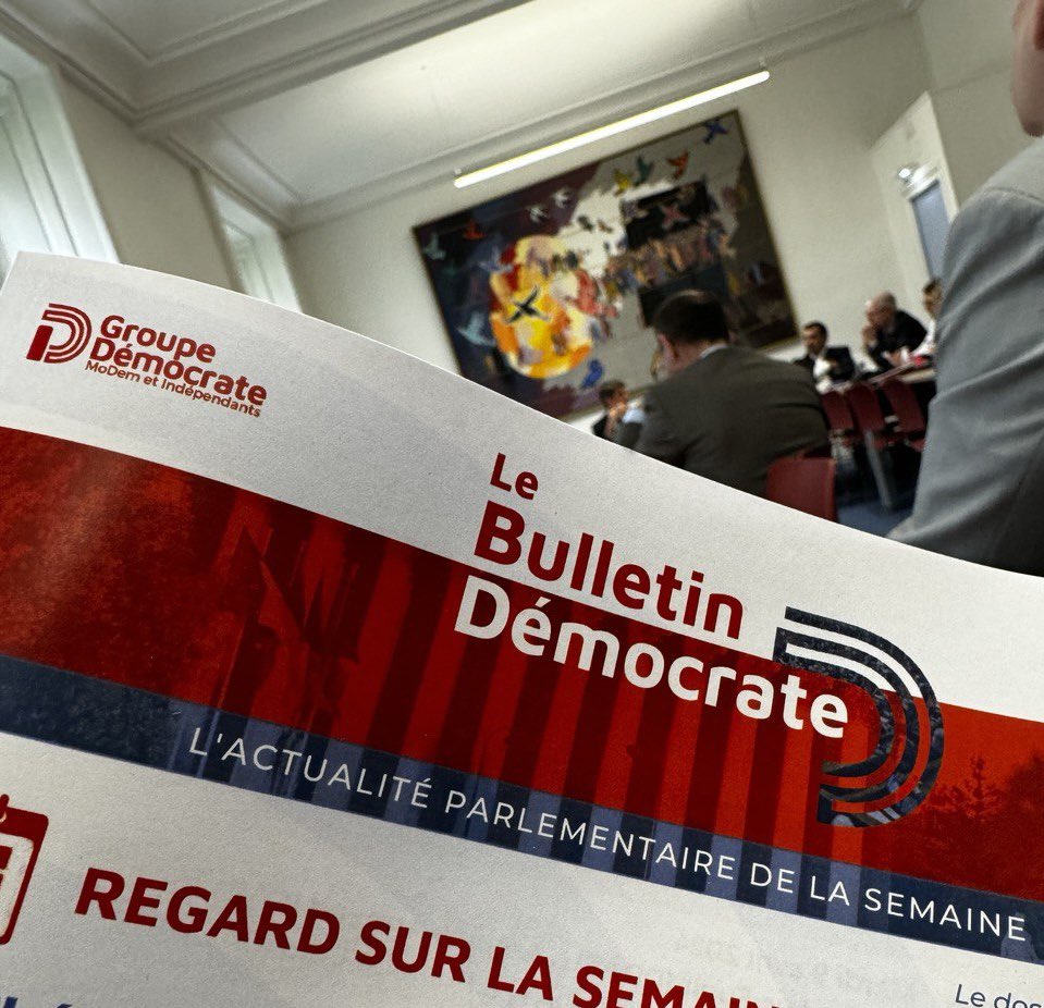 🏛️ Retour à Paris ! 🟠 En réunion de groupe, nous avons accueilli le Premier ministre @GabrielAttal pour un point sur les textes à venir et l’actualité politique. 📆 QAG, nucléaire, finances publiques, accessibilité des JO,… la semaine s’annonce chargée et passionnante !