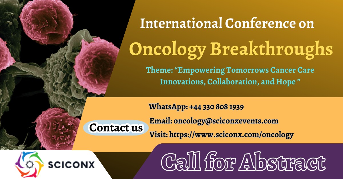 International Conference on #OncologyBreakthroughs is coming to Paris, France, from December 09-11, 2024.  #Oncology #Cancer #OncologyConference #CancerConference #MedicalConference #HealthcareConference #Sciconx #SciconxConference #ParisConference #CMEConference #CPDConference
