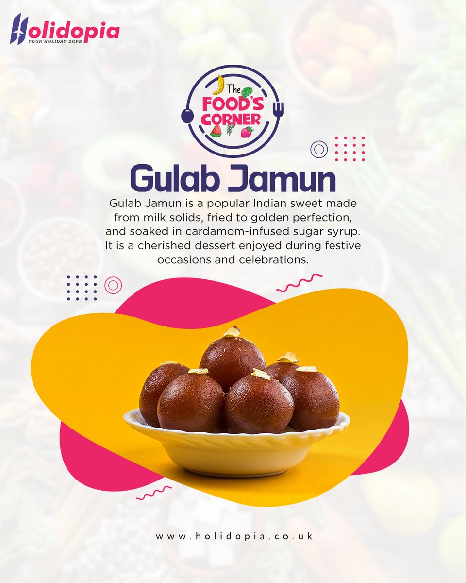 Savor the decadence of Gulab Jamun! 😋
.
.
.
#GulabJamun #IndianDessert #SweetTreats #FestiveFlavors #DessertLovers #Trip2024 #VisitPlaces #Holidopia #Vacation #tuesdayvibe