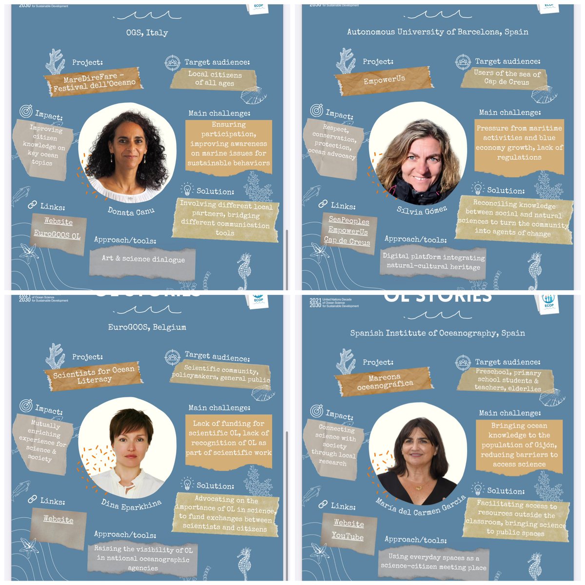 The next panel is on Ocean Literacy and Ocean Science . Speakers profiles are available at drive.google.com/file/d/1JFJ4Sg… 
<a href="/UNOceanDecade/">UN Ocean Decade</a> <a href="/OceanDecadeECOP/">Early Career Ocean Professionals</a> <a href="/EuroGOOS/">EuroGOOS</a> <a href="/ICMCSIC/">ICM-CSIC</a> #WeAreIslanders